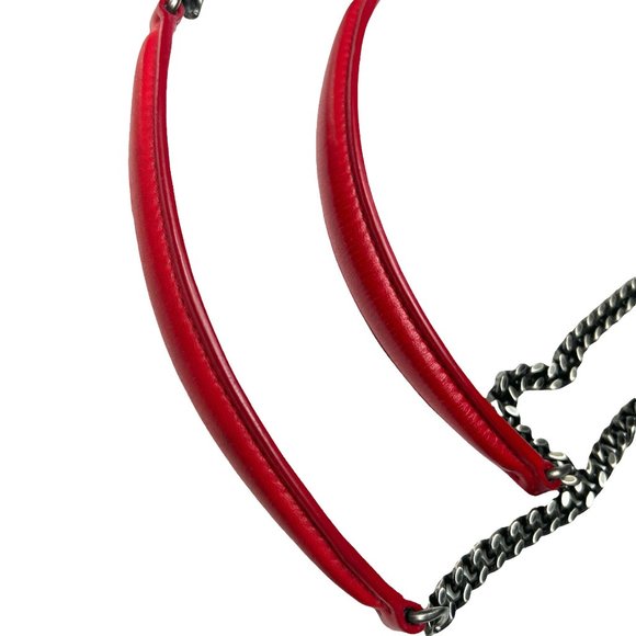 Red Jamie Leather Bag - Picture 11 of 11